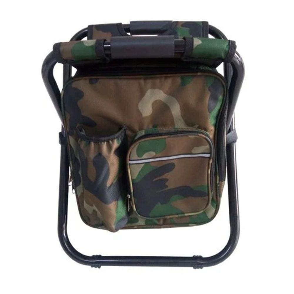 Cadeira Banco Mochila Banqueta Bolsa Semi Termica Piquenique Praia Acampamento Praia Pescaria Fila Espera Camping