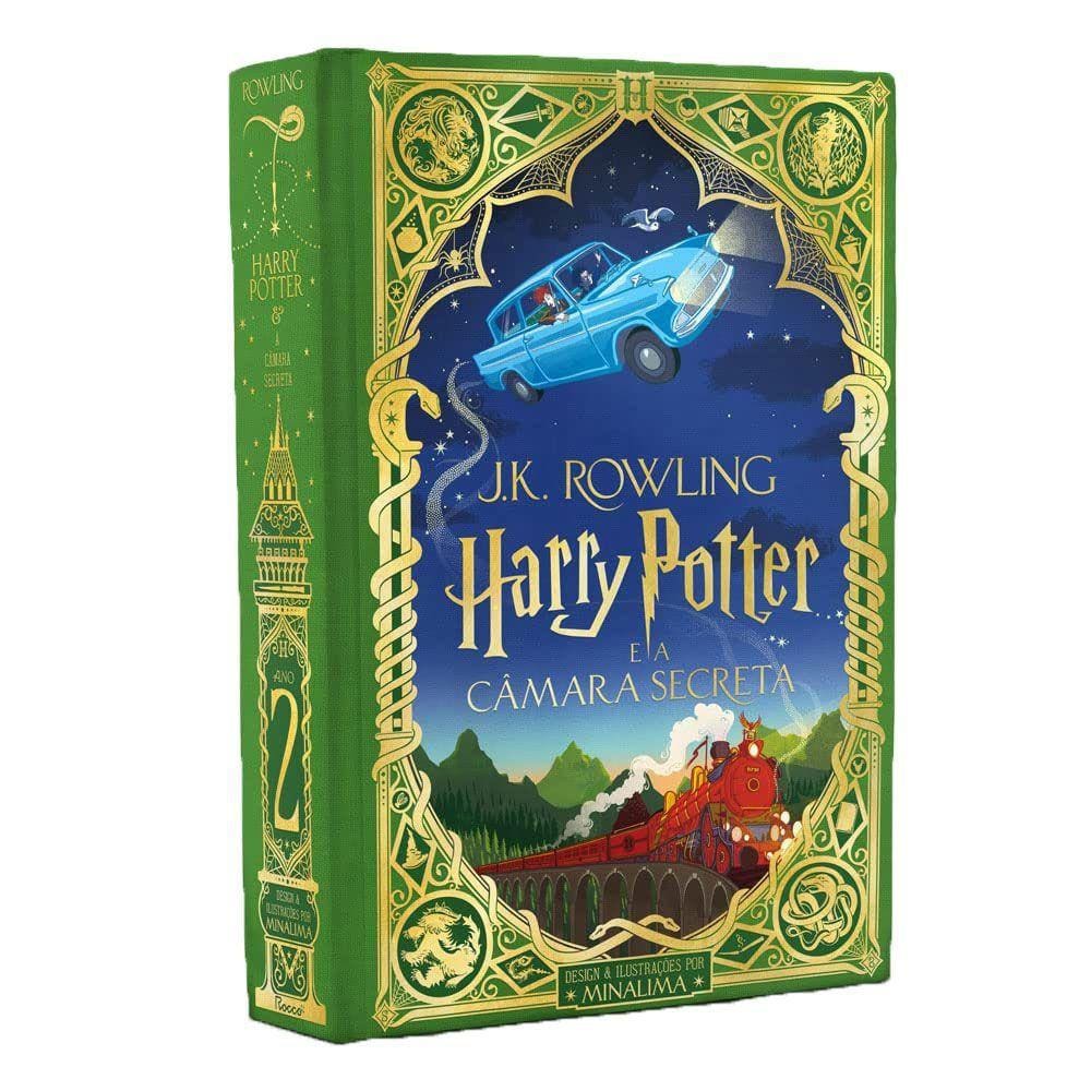 Harry Potter E A Câmara Secreta (Edição Ilustrada Por MinaLima) Capa Dura