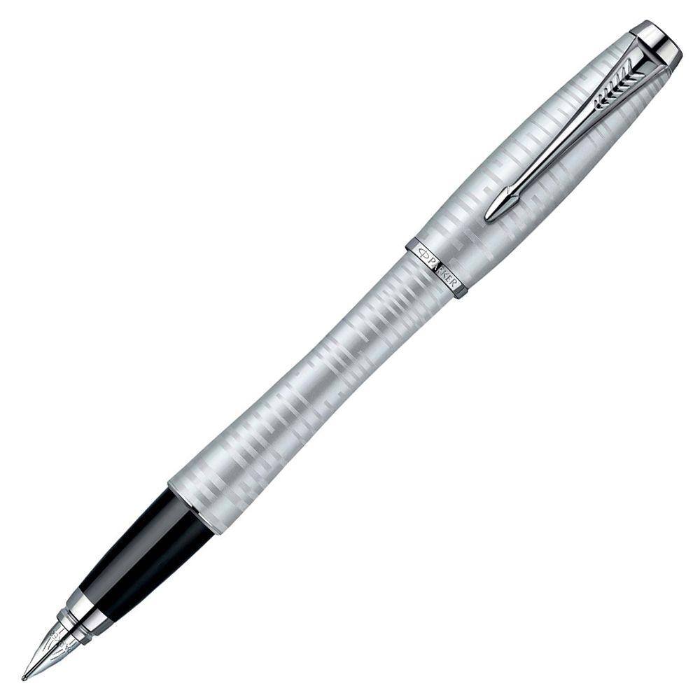 Caneta Tinteiro Parker Urban Premium Cinza Azulado GB 1906869
