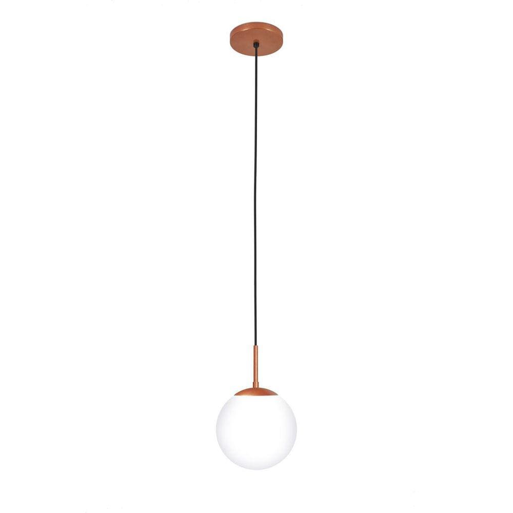 Luminária de Teto Globinho G20 1xE27 Cobre 150cm