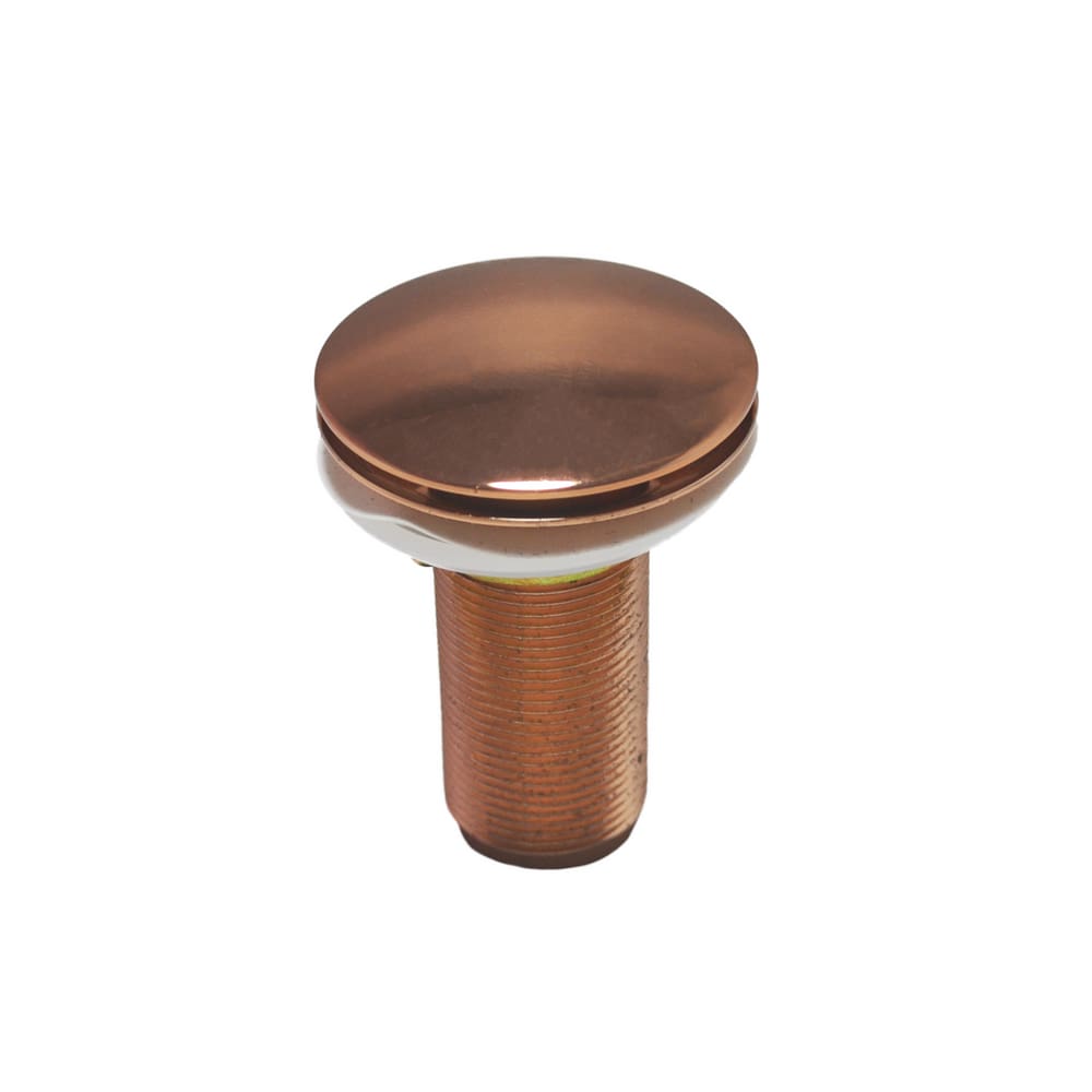 Válvula Lavatório Ralo Click Rose Gold Para Pia Banheiro