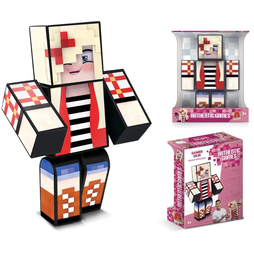 Boneca Lydia Namorada Perfeita Holográfica 25cm Gamer`s Skins