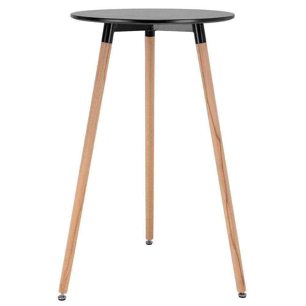 Mesa Alta Bar Bistro Gourmet Eames Leda Pé Palito Preto