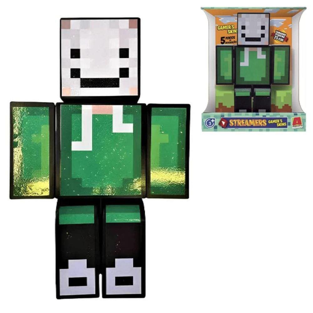 Boneco Dreams Streamer Holográfico 25cm Gamer`s Skins
