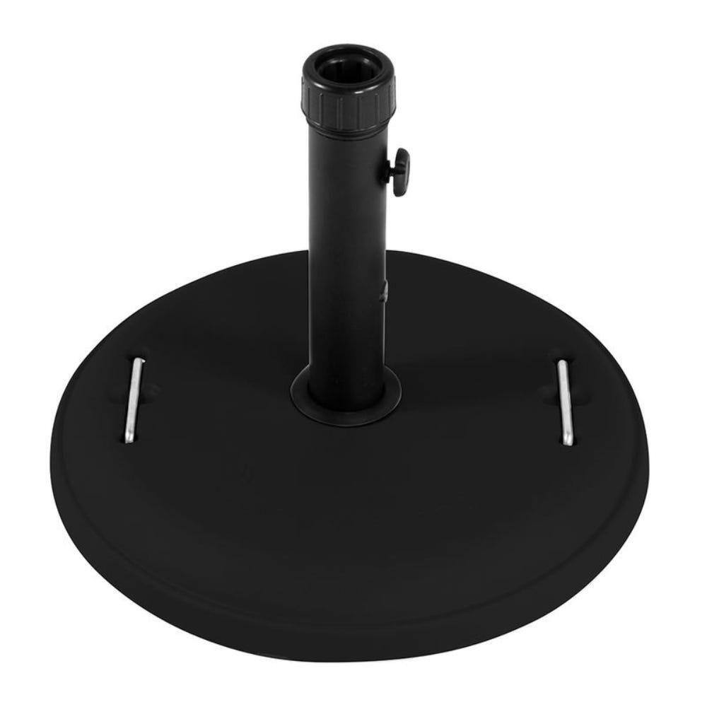 Base Redonda em Concreto para Ombrellone 22 kg Preto BELFIX