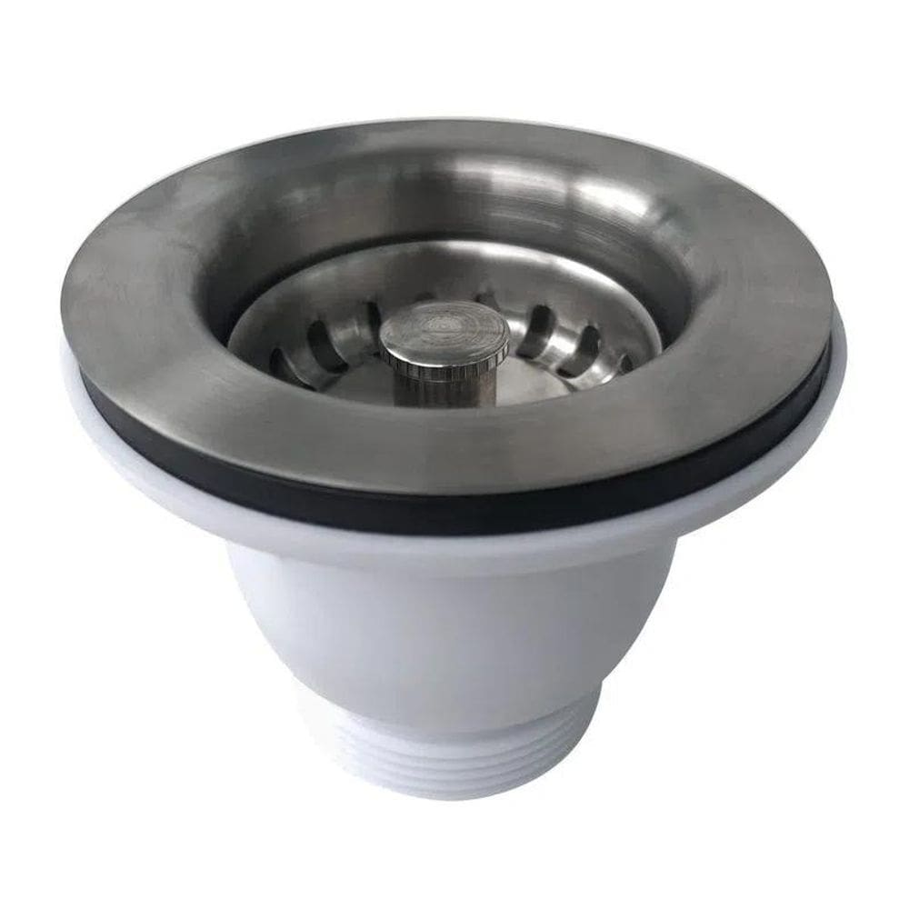Válvula Americana Para Cuba Pia Arell 3-/12 Aço Inox