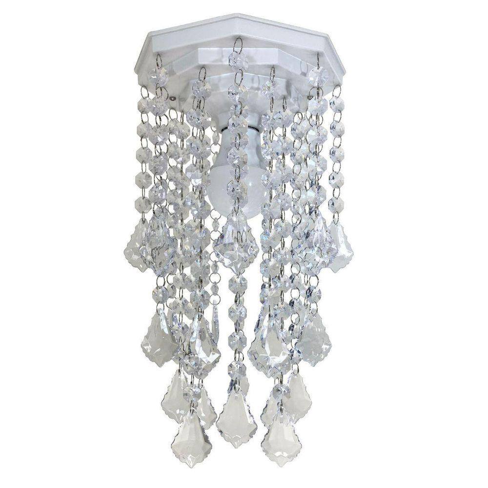 Lustre de cristal acrílico alto brilho - Design moderno