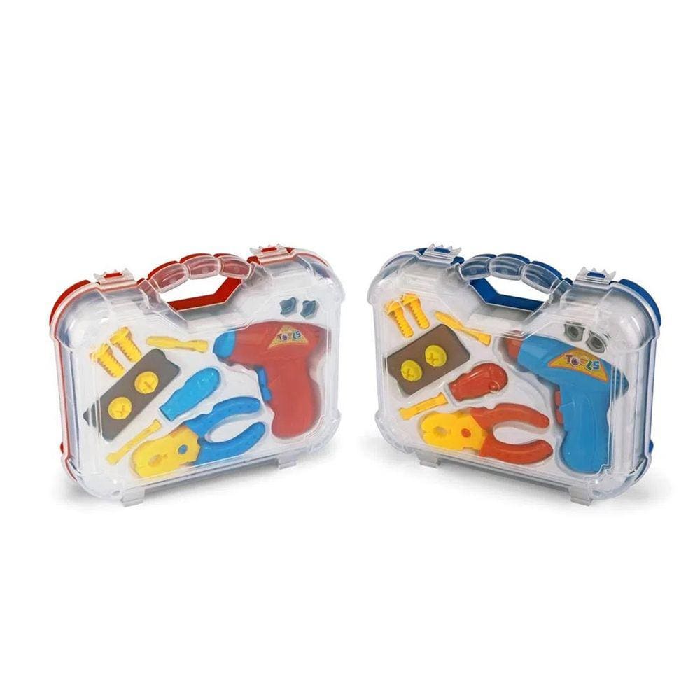 Maleta Conjunto Infantil De Ferramentas Didático Menino Pakitoys