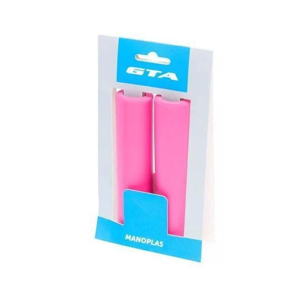 Manopla Punho Gta 135Mm Para Bicicleta Silicone Bike Rosa