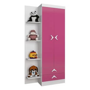 Guarda-Roupas Infantil 2 Portas 2 Gavetas Multimóveis CR40106
