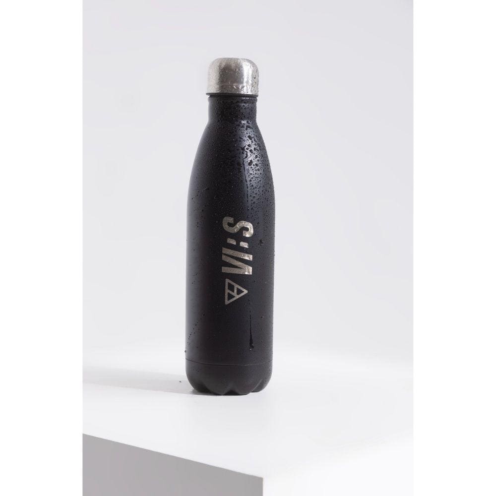 Garrafa Térmica De Aço Inox 500ml Vibs Preto