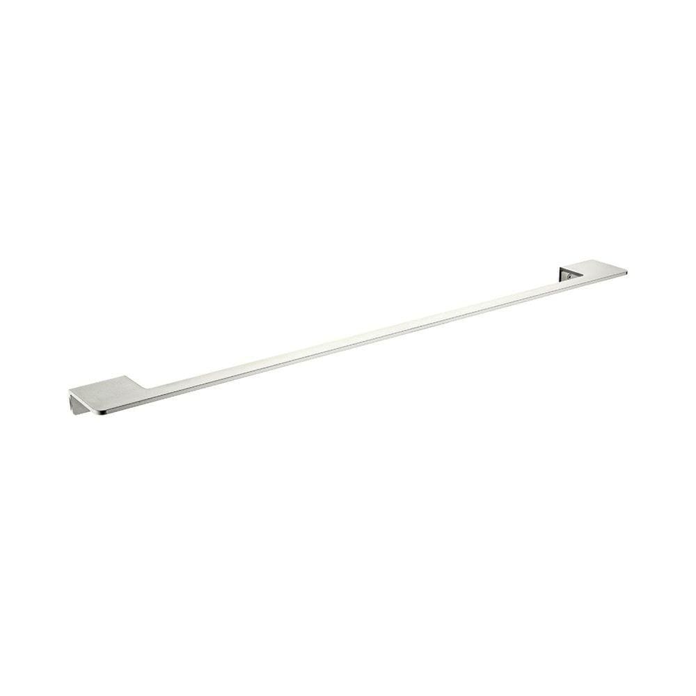Porta Toalha em Barra 61cm Alumínio Astra Prata Fosco