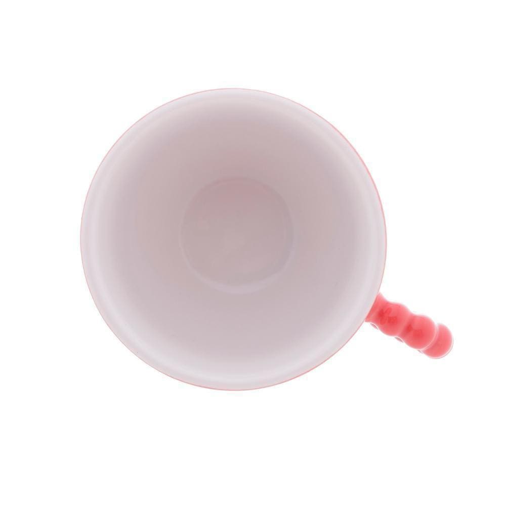 4 Xícaras Para Café Wolff Coração Beads De Porcelana