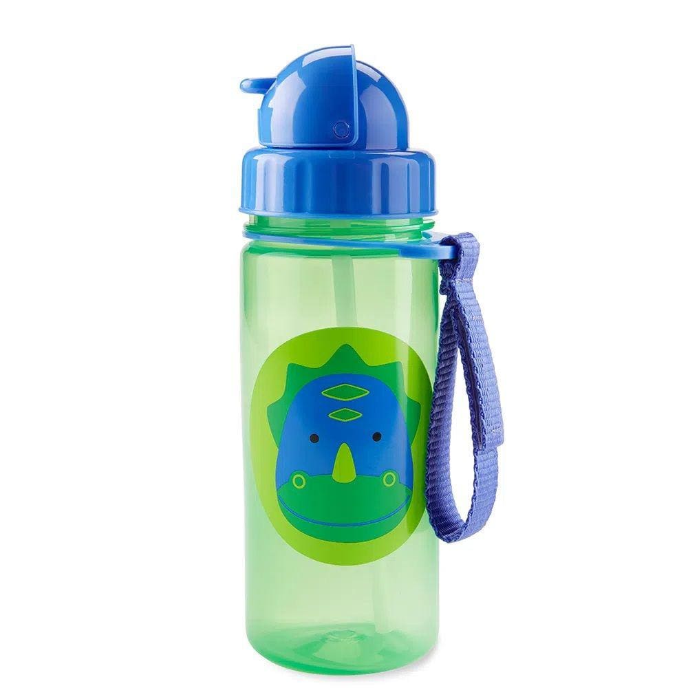 Skip Hop Dino Garrafa de Plástico Infantil Dinossauro