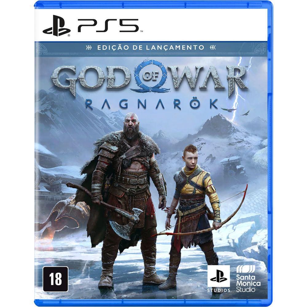 Console PlayStation 5 Standard Edition Branco + God Of War