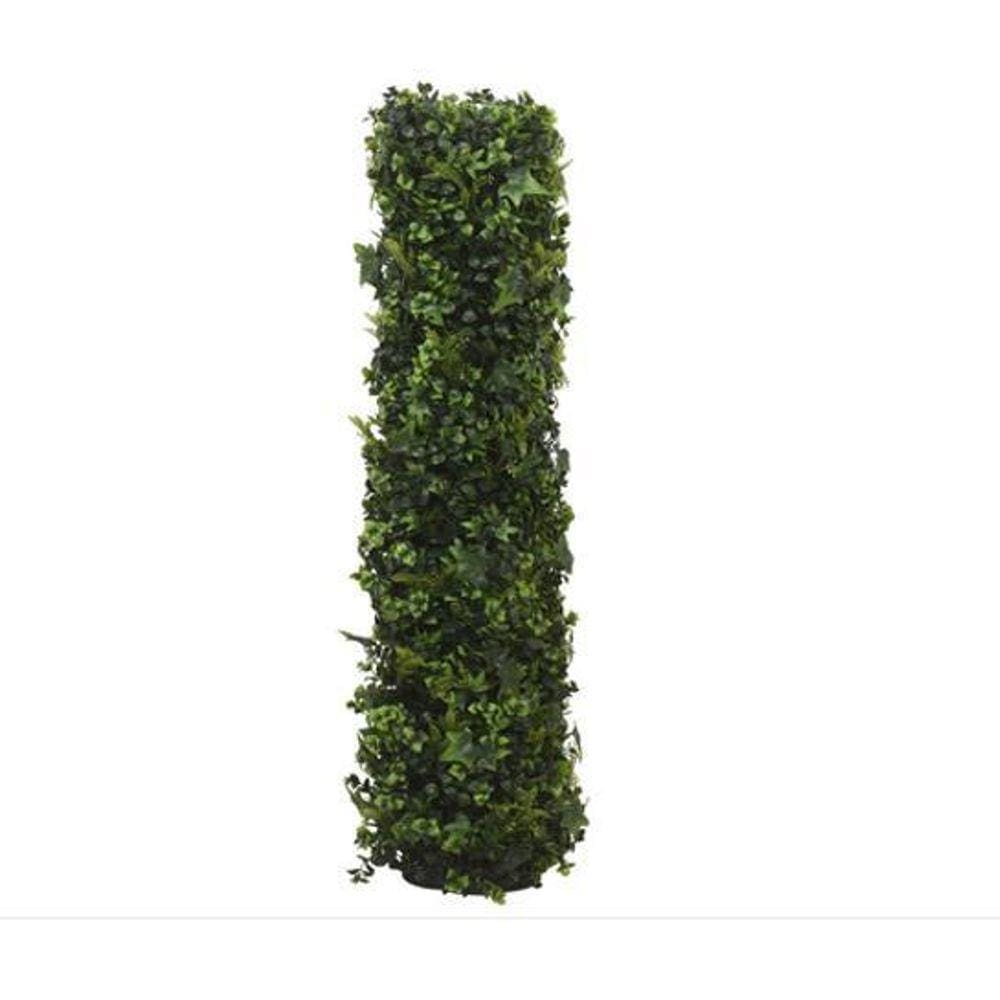 Placa Jardim Vertical Bosque Folhagem Artificial - 100X100Cm