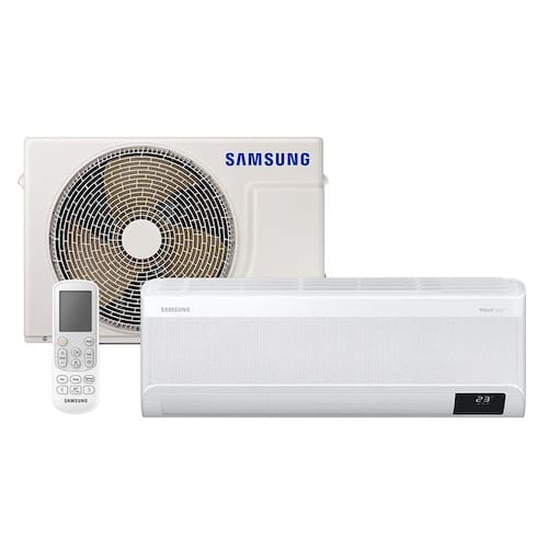 Ar Condicionado Split Inverter Samsung WindFree Connect 12000 BTUs Quente/Frio 220V AR12BSEAAWKXAZ
