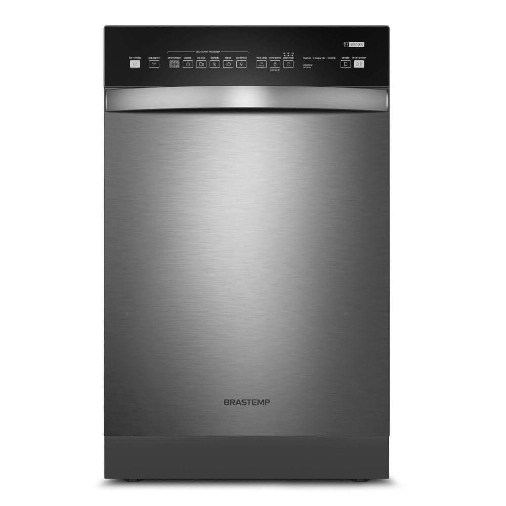 Lava Louças 14 Serviços Brastemp cor Inox com Ciclo Pesado BLF14AR