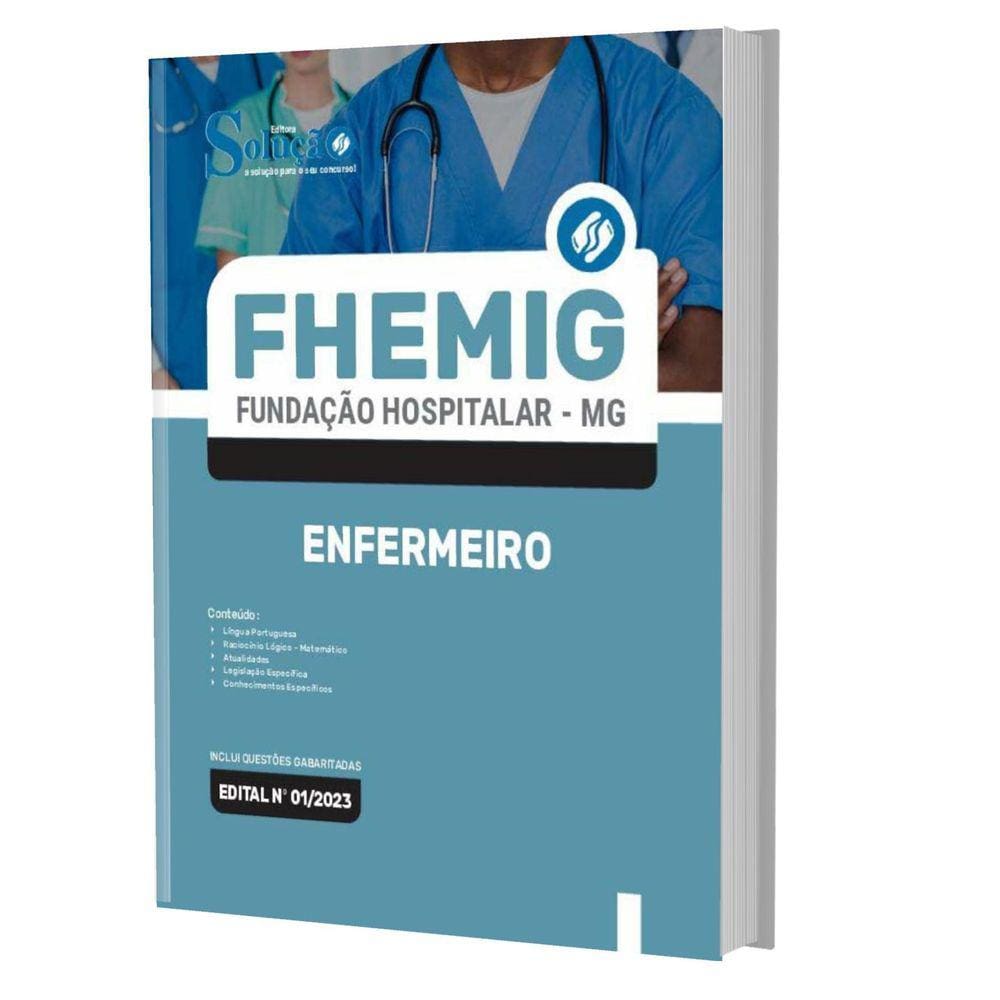 Apostila Concurso Fhemig - Enfermeiro