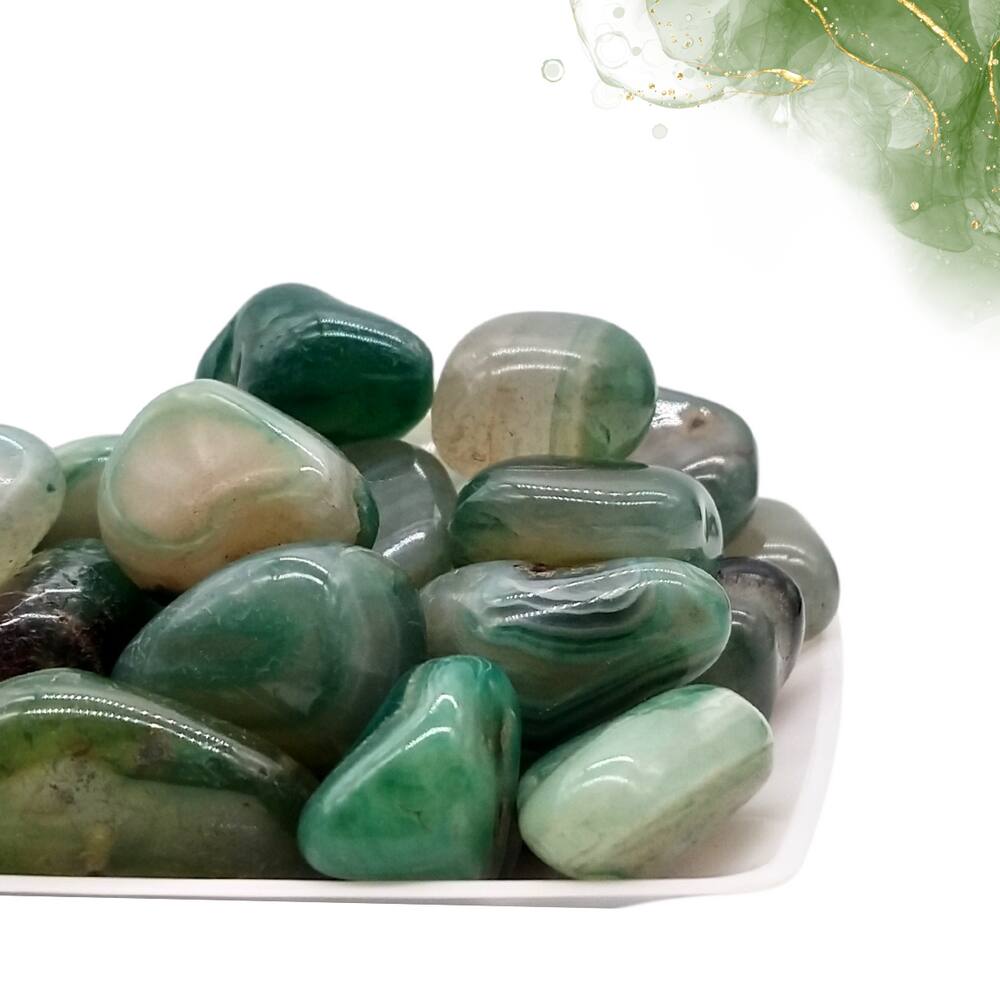 Pedra Rolada - Ágata Verde