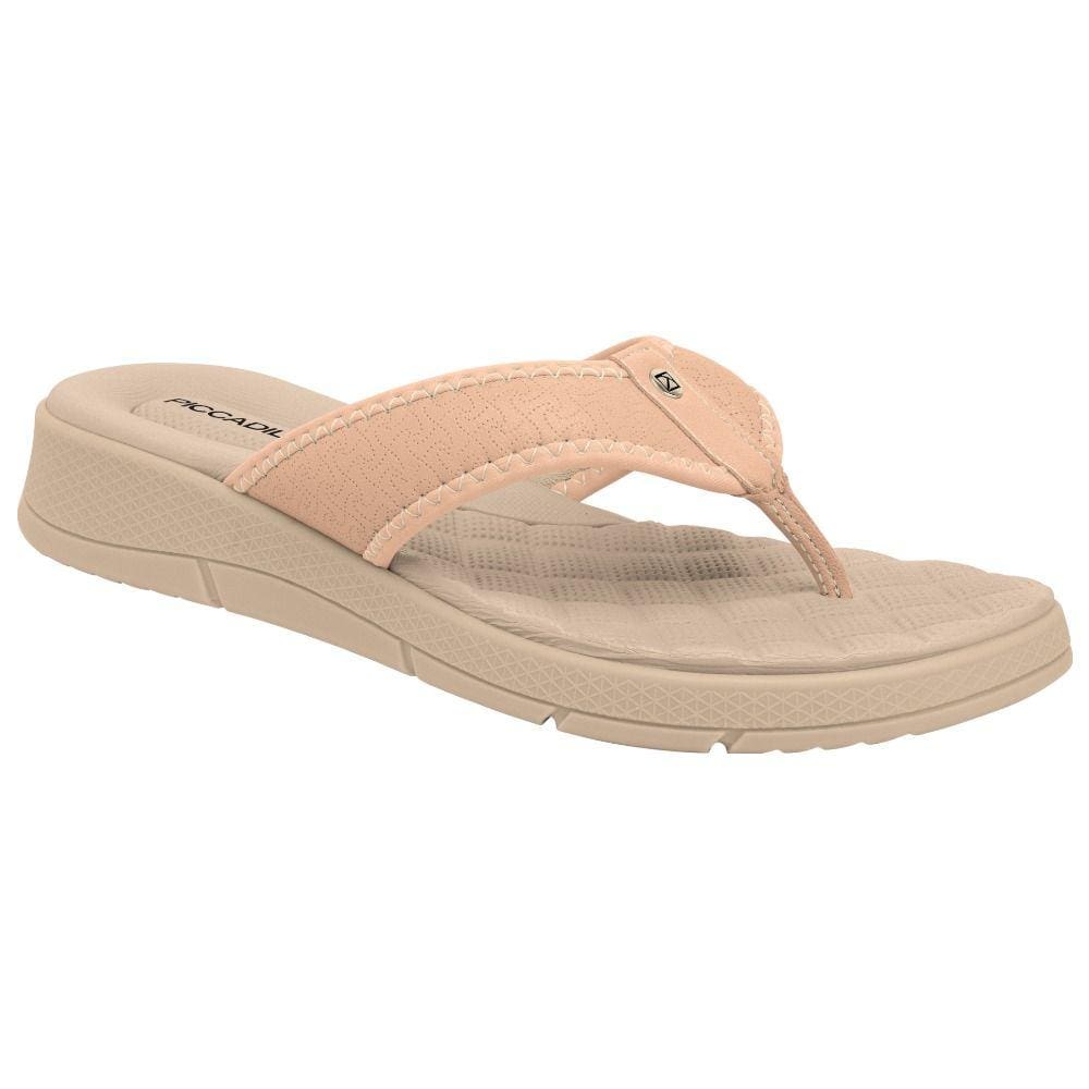 Chinelo Esporão Anabela Médio Piccadilly 571009-8 Feminino - Rosê