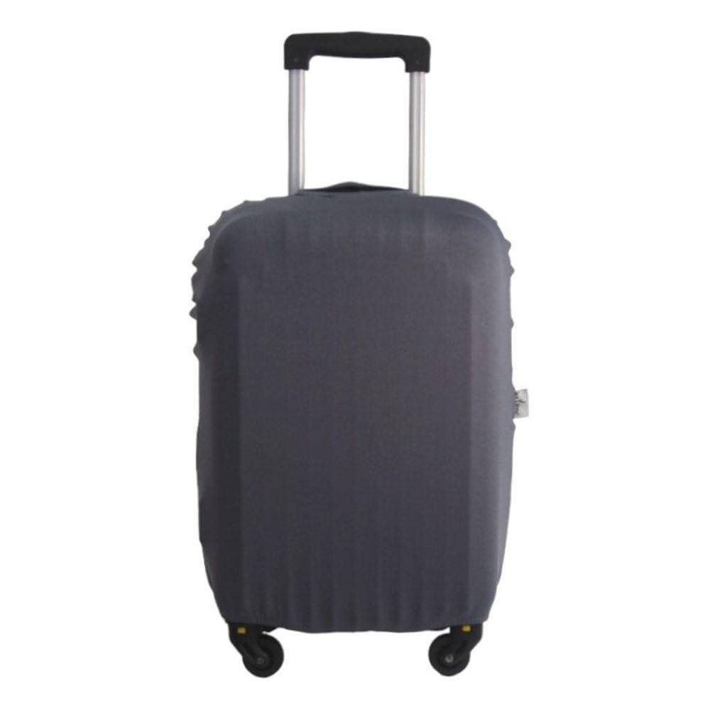 Capa Protetora Para Mala De Viagem Big Style Cinza