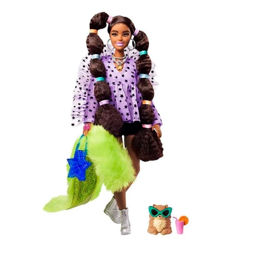 Boneca Barbie Fashionistas Guarda Roupa de Luxo - Mattel - Boneca