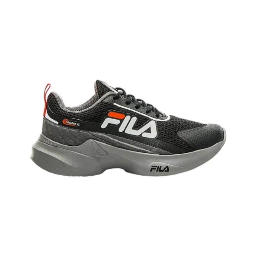 Tênis Fila Progress Black Infantil-Masculino