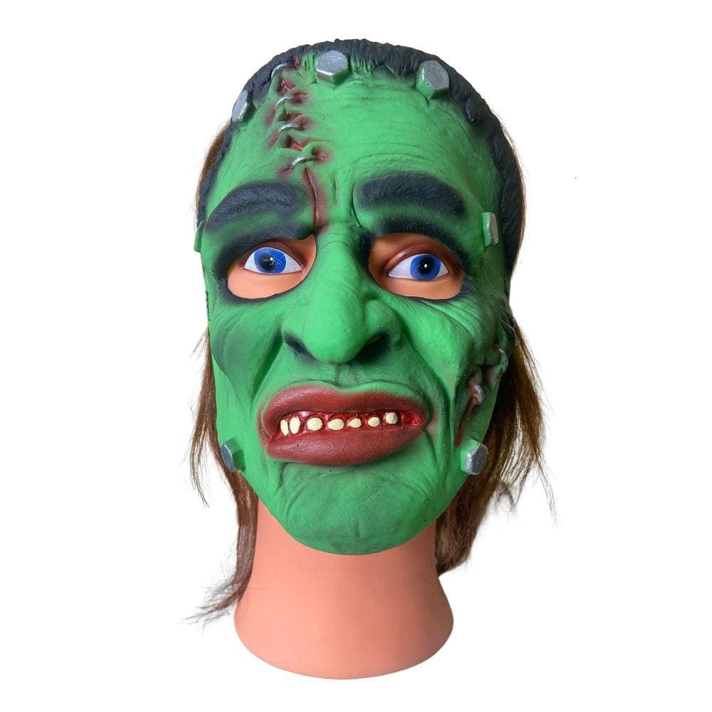 Fantasia Máscara Frankenstein de látex rosto inteiro