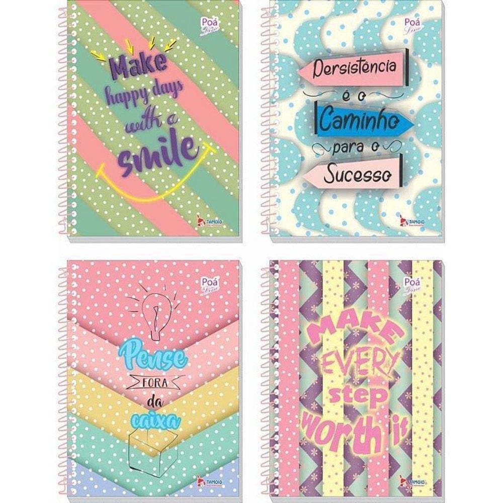 Caderno 10X1 Capa Dura Poa 160 Folhas Pct Com 04