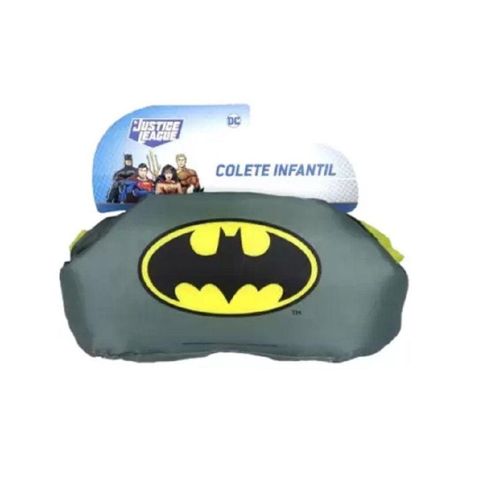 Colete De Natação Infantil Batman 2 A 6 Anos Até20kg Belflix