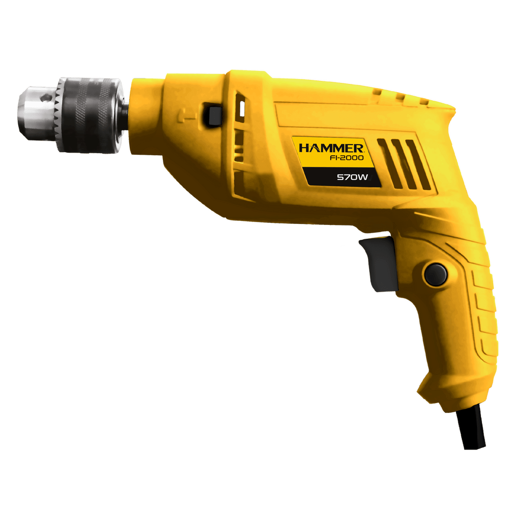 Furadeira Impacto Hammer 570W 10mm 3/8`` FI2000