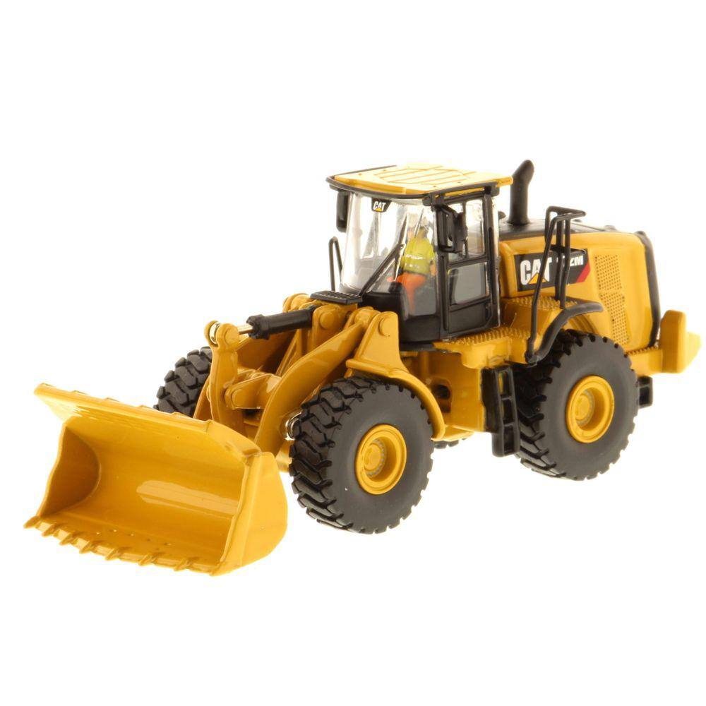 Miniatura Retro Escavadeira Cat 972M Escala 1/87