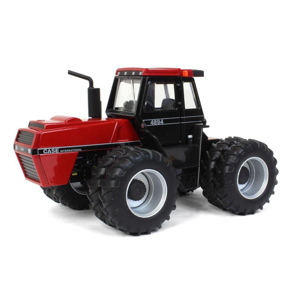 Miniatura 1/32 Trator 4Wd Rodas Duplas Ertl Case Ih Vermelho