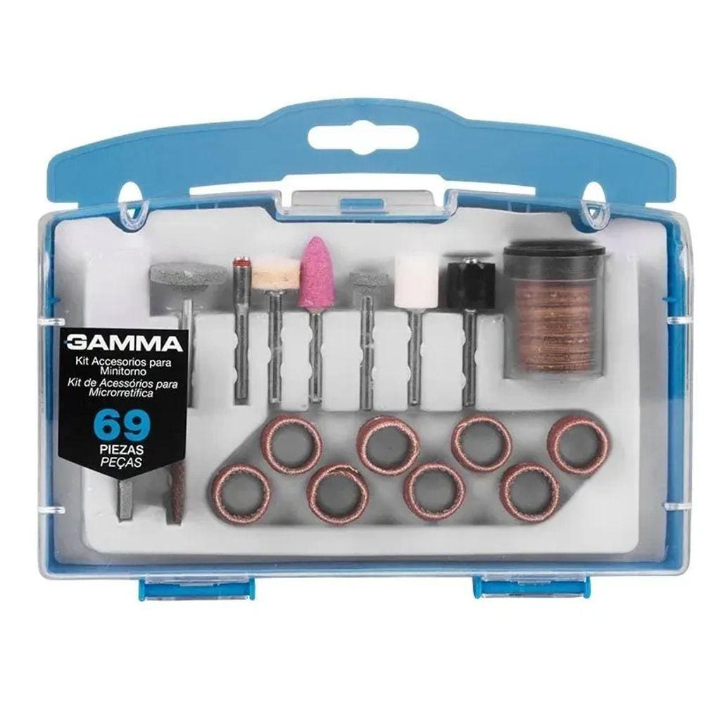 Kit Acessório Mini Retifica 69pc G19507ac Gamma