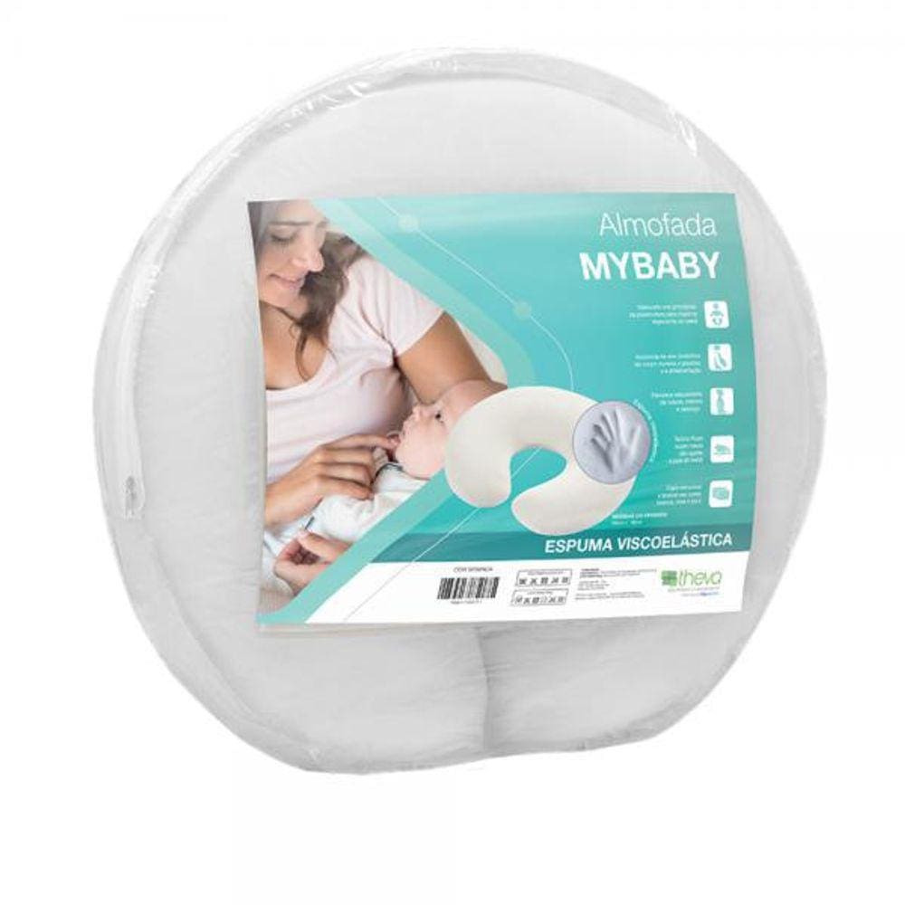 Almofada para Amamentação My Baby Copespuma Theva Branco