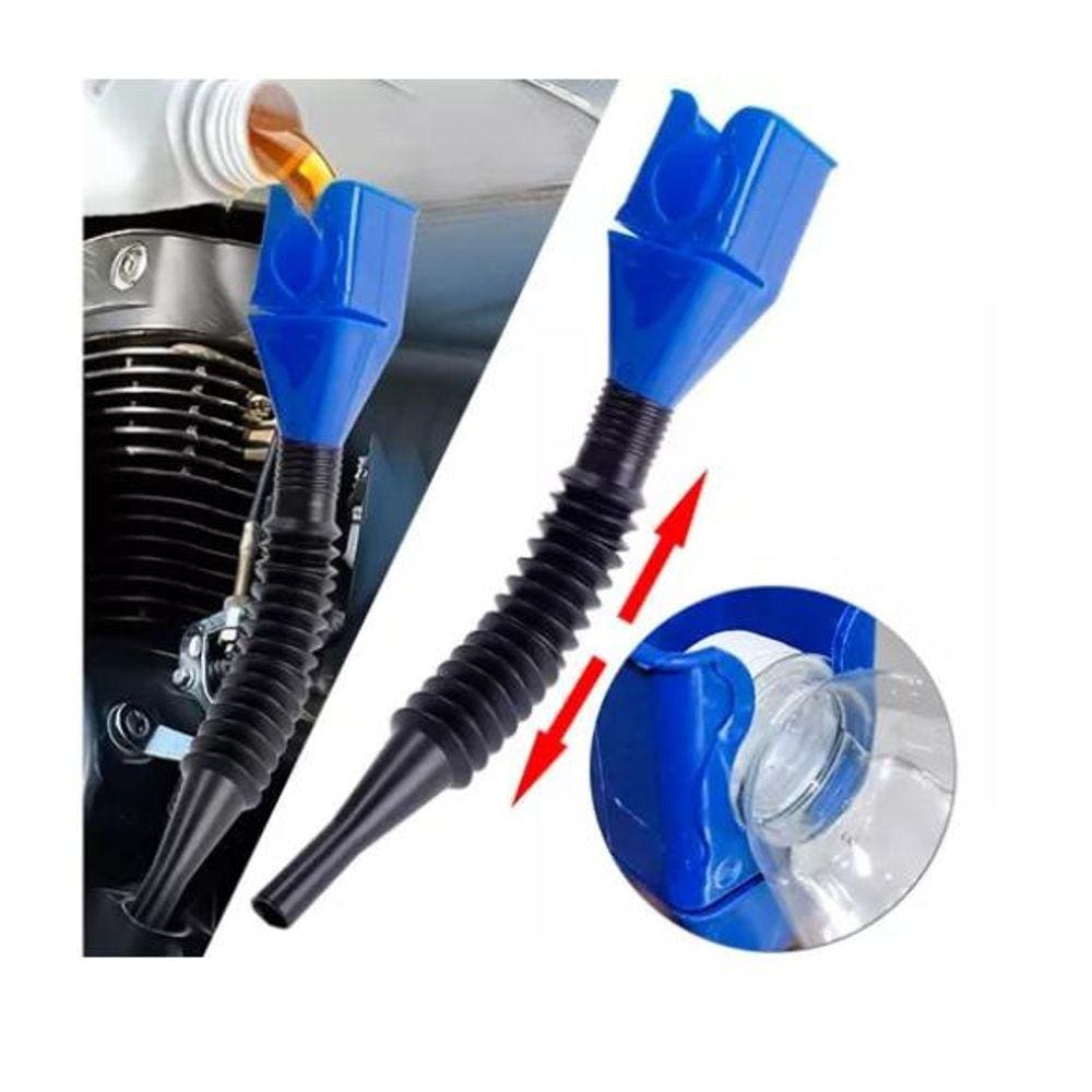Funil Com Adaptador De Galão Reabastecimento Dobrável