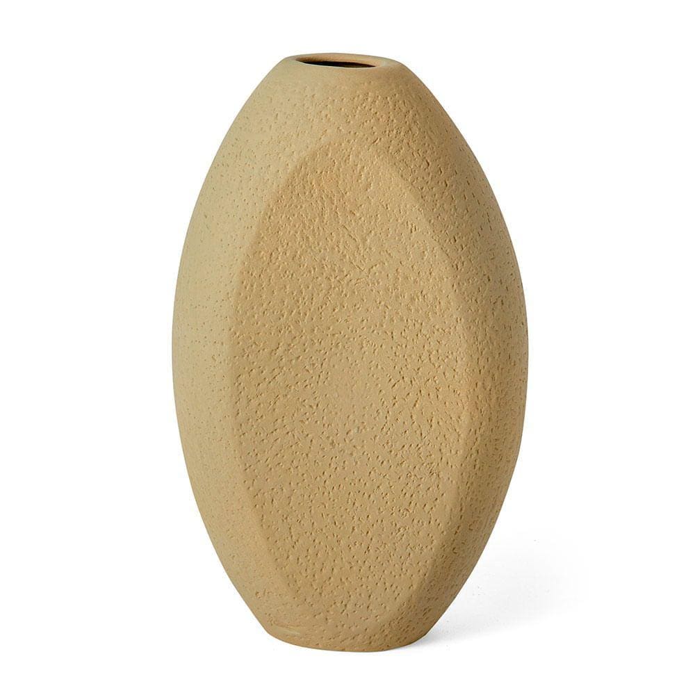 Vaso Em Cerâmica Oval 23,50x7,50 - Terracota