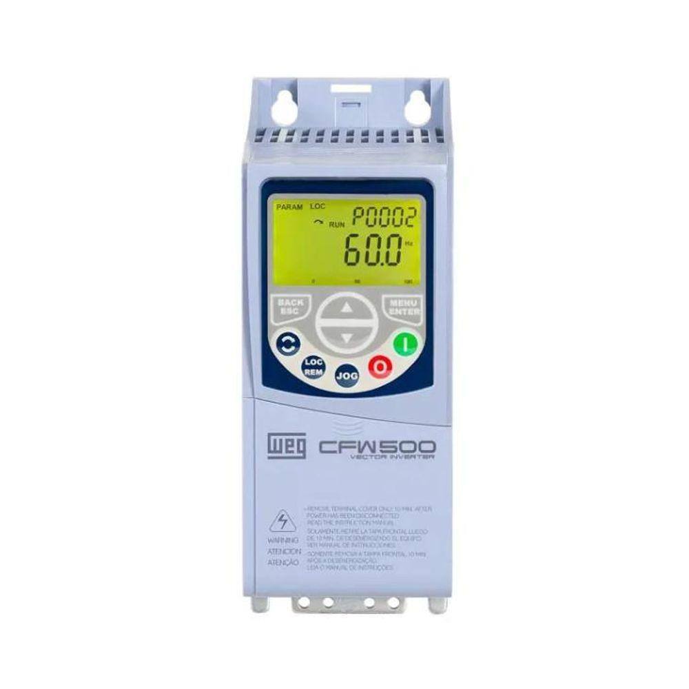 Inversor Frequência Weg Cfw500 2Cv 380V 4,3A Entrada