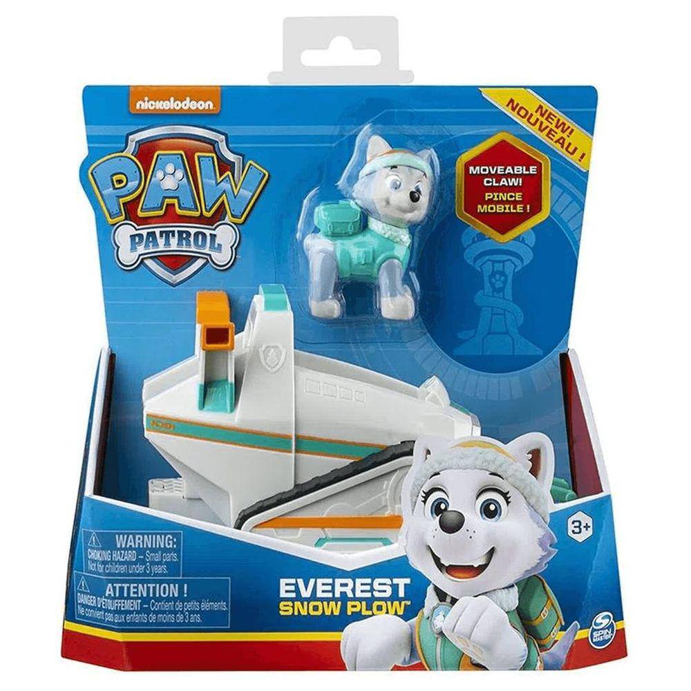 Patrulha Canina Filhote Figura e Veiculo Everest Sunny 1389