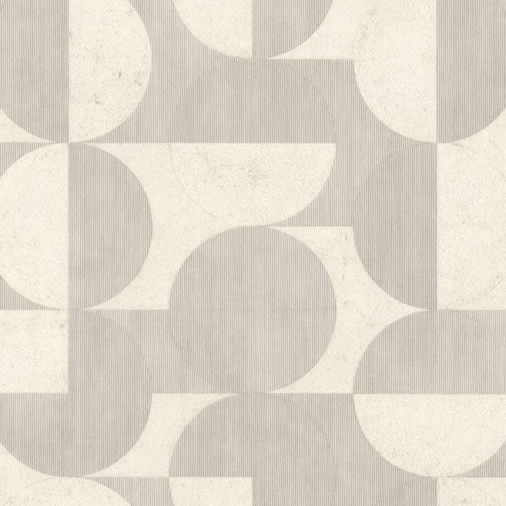 Papel De Parede Concrete Geométrico Cinza 10m X 0.53m