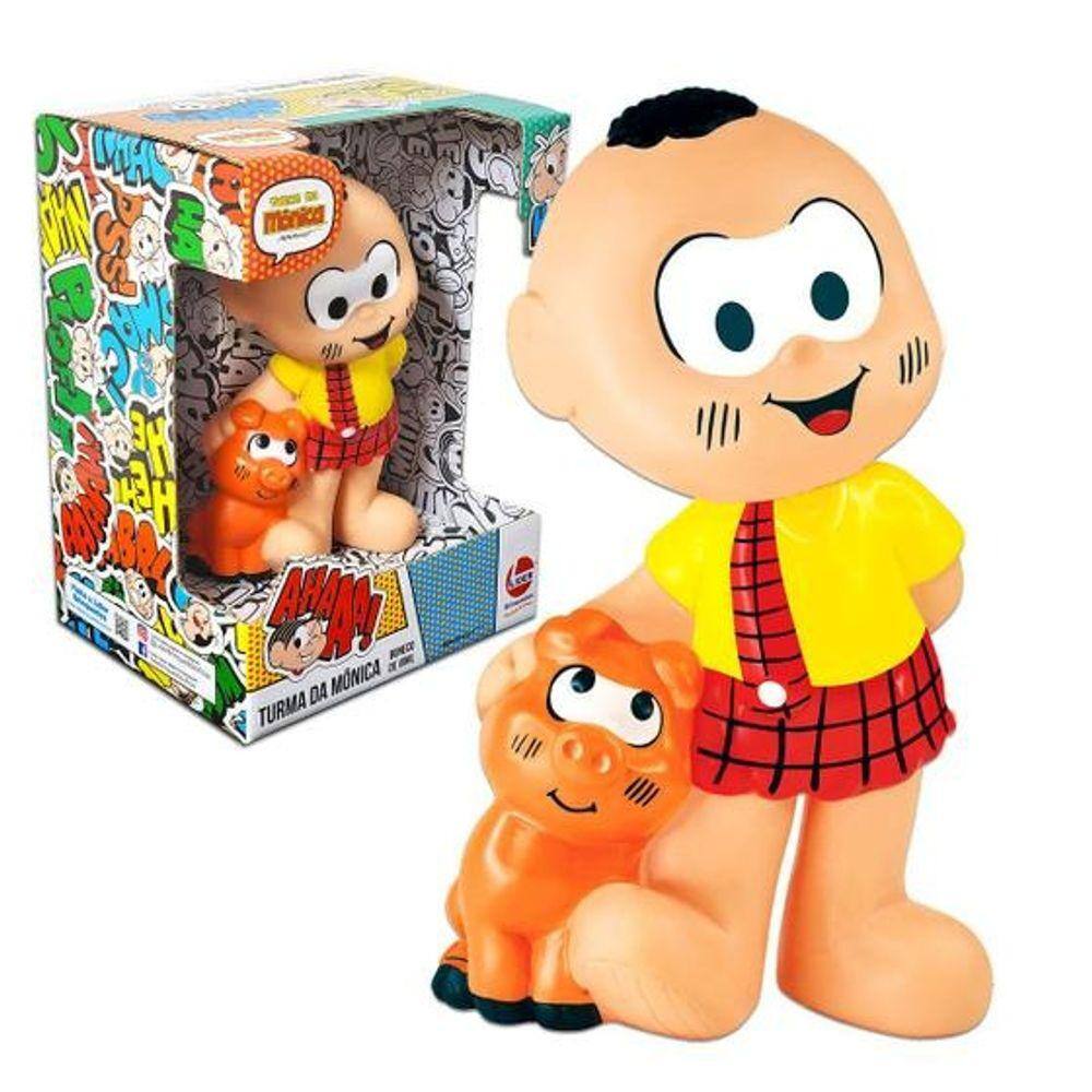 Brinquedo Educativo Turma Da Mônica Boneco Cascão Fofinho