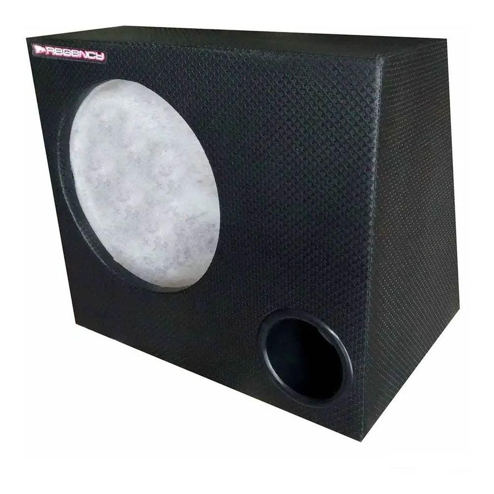Caixa 1 Subwoofer 12" Polegadas Dutada 40 Litros Preto Regency