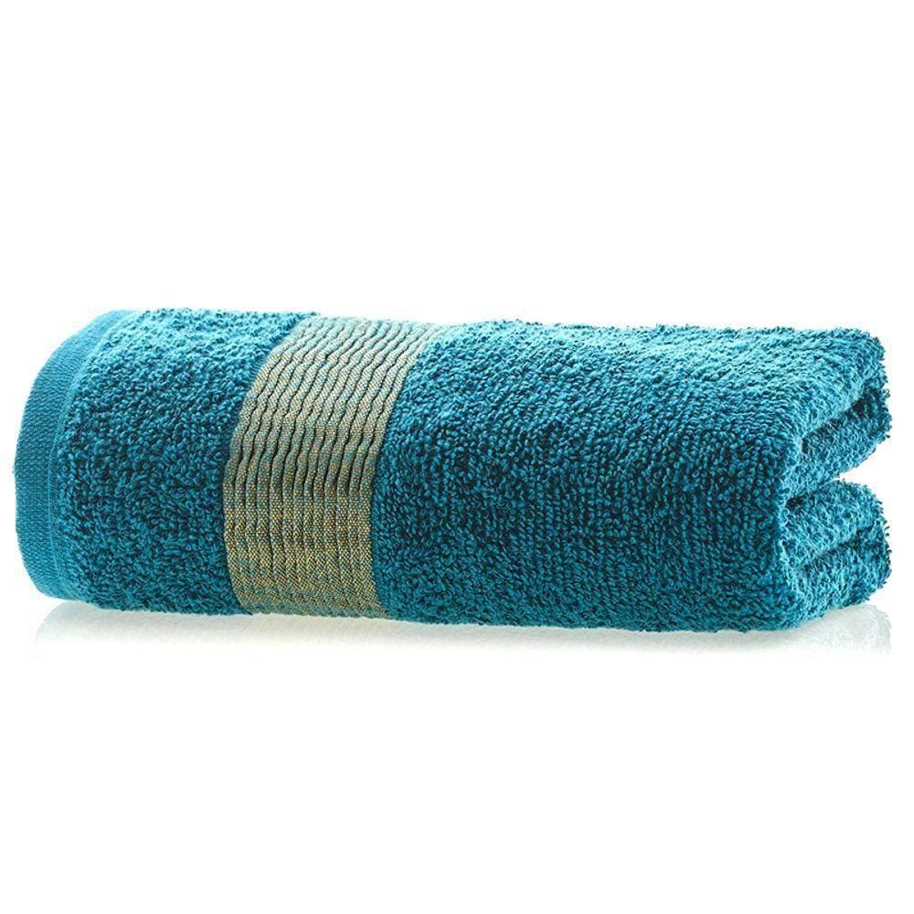 Toalha De Rosto Lmpeter Tomie 48Cm X 80Cm Petróleo