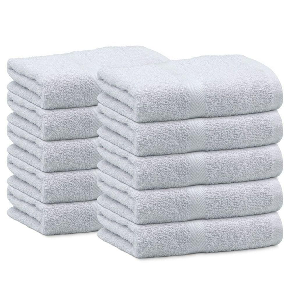 Toalha De Rosto Margex Salão Branco 18 Unidades