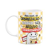 Caneca Flork Meme Bentô Divertida – Meu segundo nome é Paciência