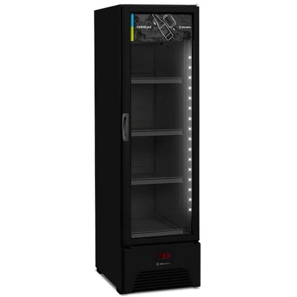 Cervejeiro Expositor Porta De Vidro 37 Litros All Black Vn28Ah 220V - Metalfrio