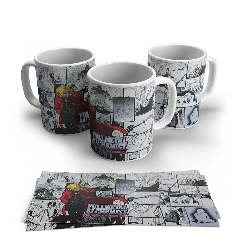 Caneca Fullmetal Alchemist Modelo 07
