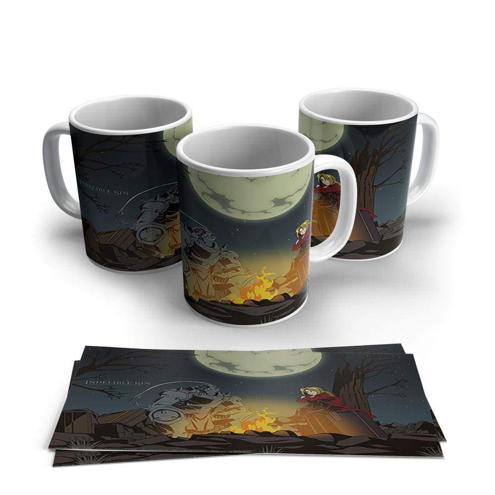 Caneca Fullmetal Alchemist Modelo 14
