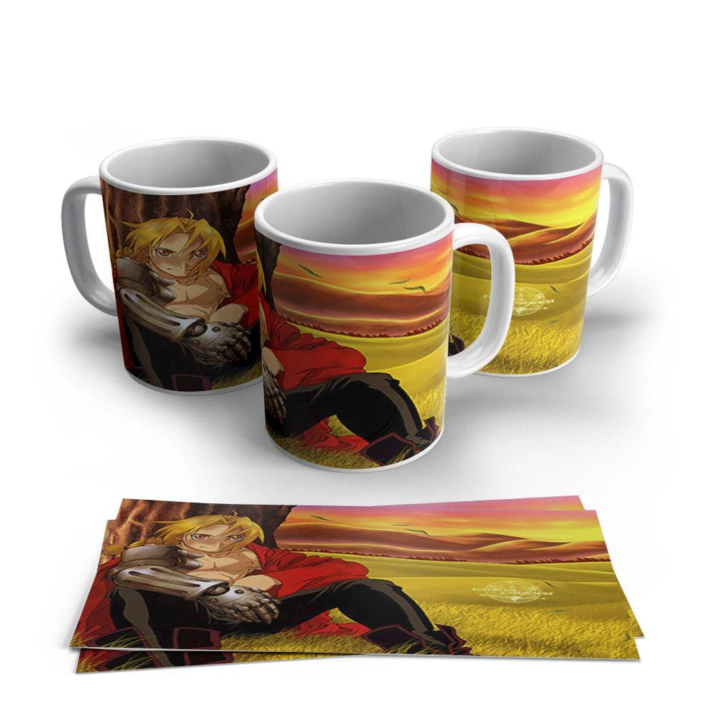 Caneca Fullmetal Alchemist Modelo 19